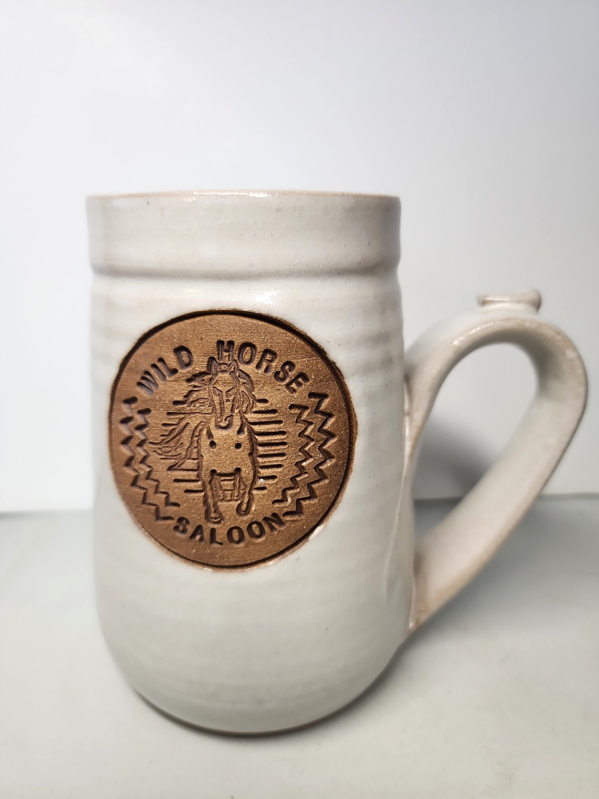 Vintage Wildhorse Saloon Nashville Mug, Clay Pen Pottery Handmade Cup Vintage Wildhorse Saloon Nashville Mug, Clay Pen Pottery Handmade Cup