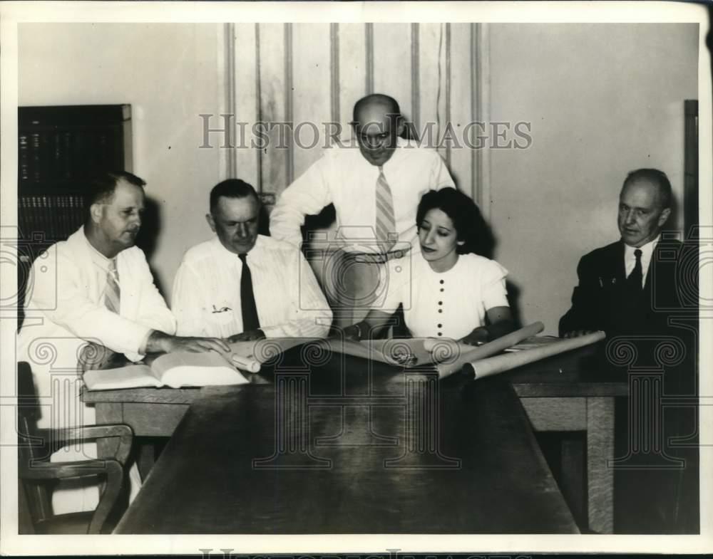 1940 Press Photo New staff members at East Louisiana Hospital in Jackson