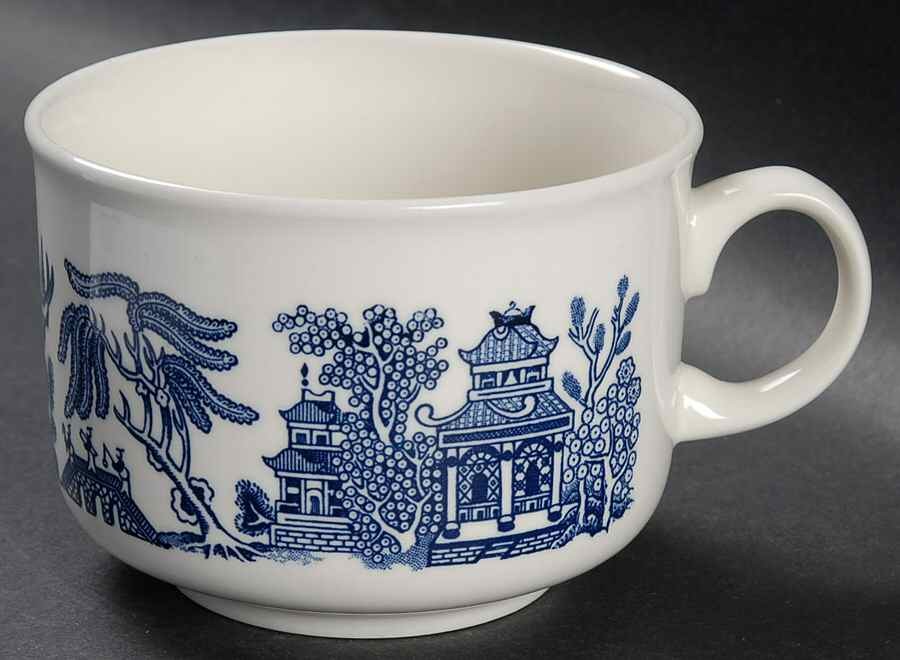 Churchill Willow Blue  Breakfast Cup 1257594