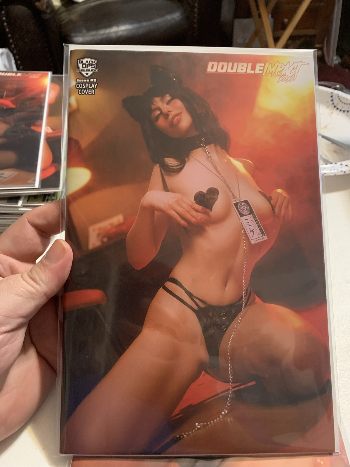DOUBLE IMPACT #2 CVR-C YUNOGANA COSPLAY SHEER TRADE VARIANT