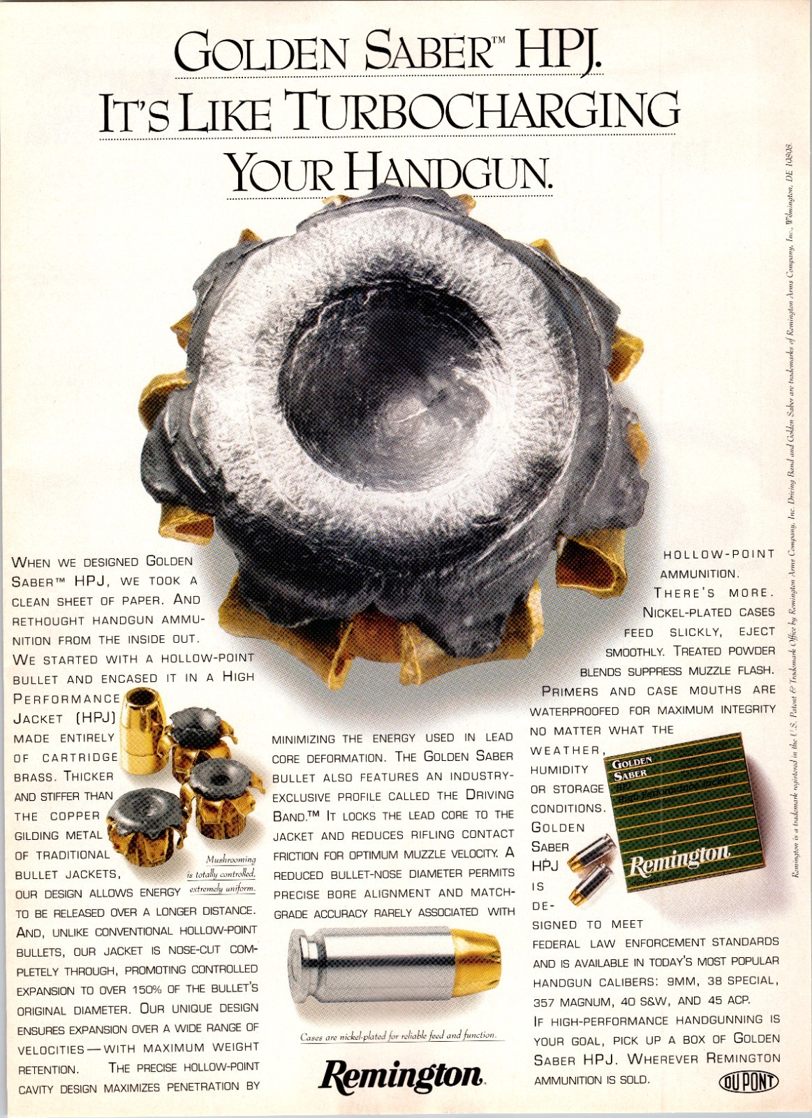 Remington Golden Saber HPJ \