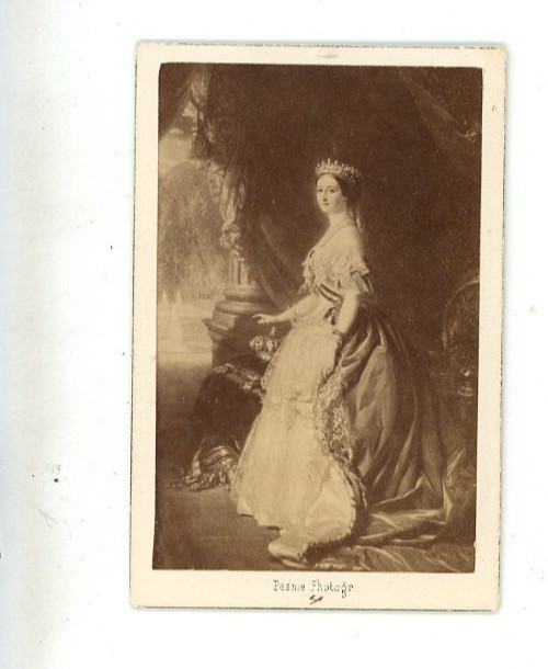 Vintage CDV  Empress Eugénie of France