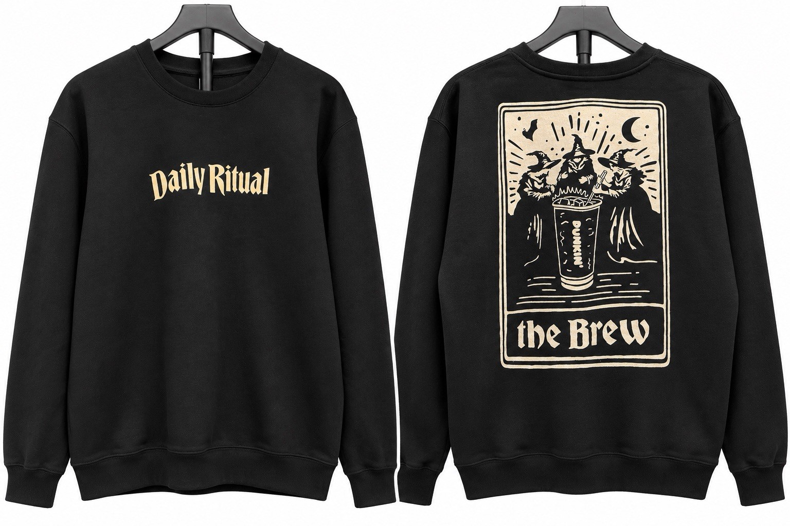 Dunkin Halloween 2026 Daily Ritual Brew Sweatshirt Salem 400th Anniversary RARE