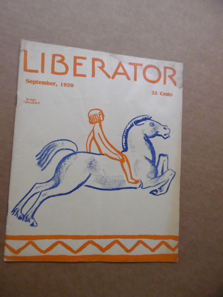 1920 LIBERATOR Magazine October Socialist Marxist Seattle General Strike Labor