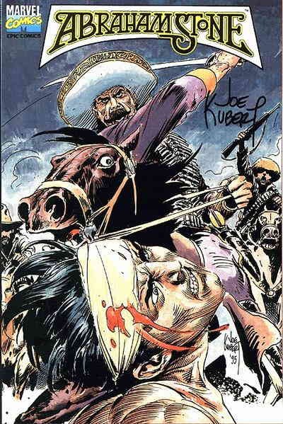 Abraham Stone (Epic) #2 VF/NM; Epic | Joe Kubert - w/Bag+Board Abraham Stone (Epic) #2 VF/NM; Epic | Joe Kubert - w/Bag+Board