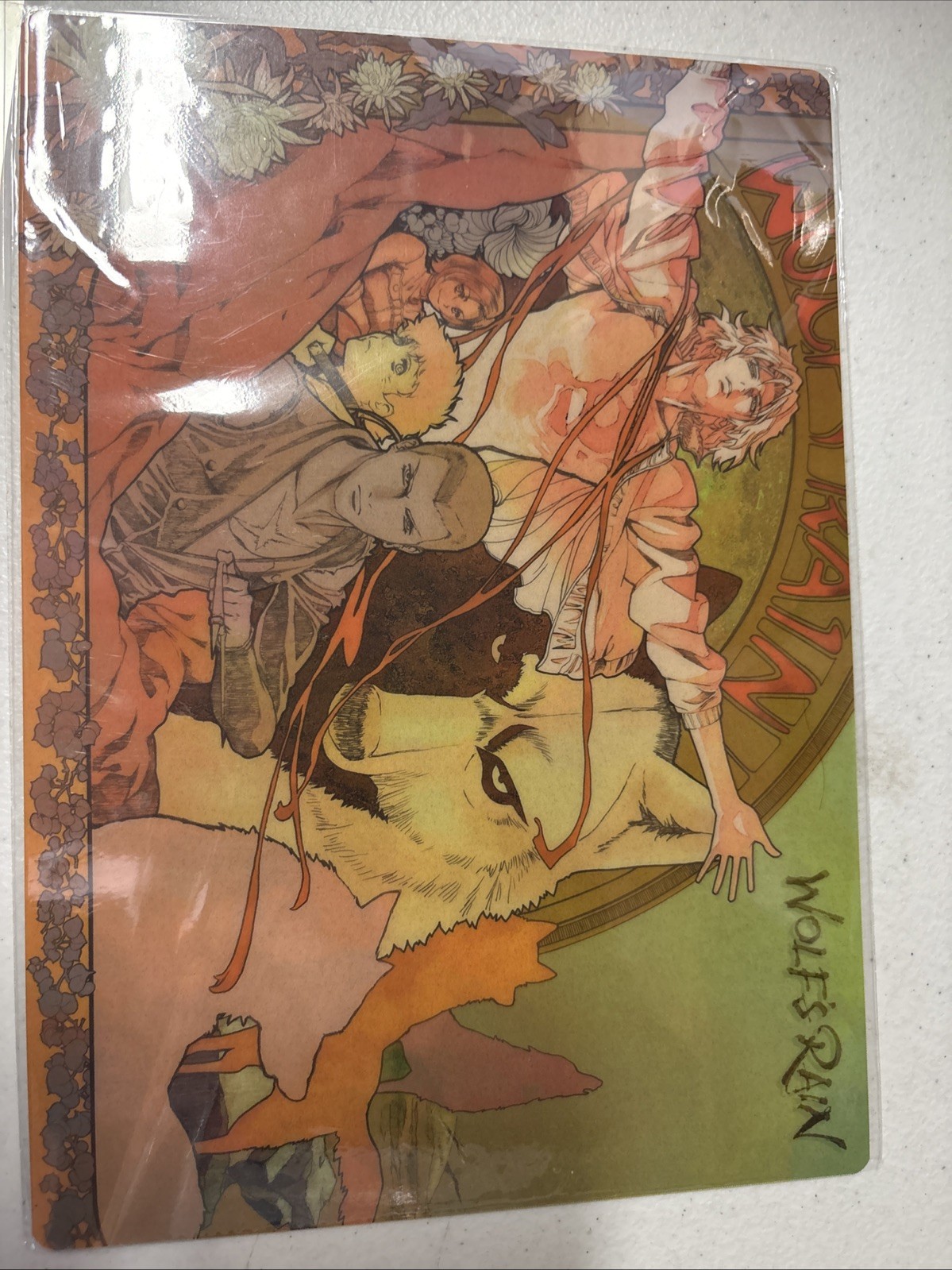 Vintage Wolf\'s Rain - Tusme Pencil Board Shitajiki Anime Japan 10x7 c4 Last One