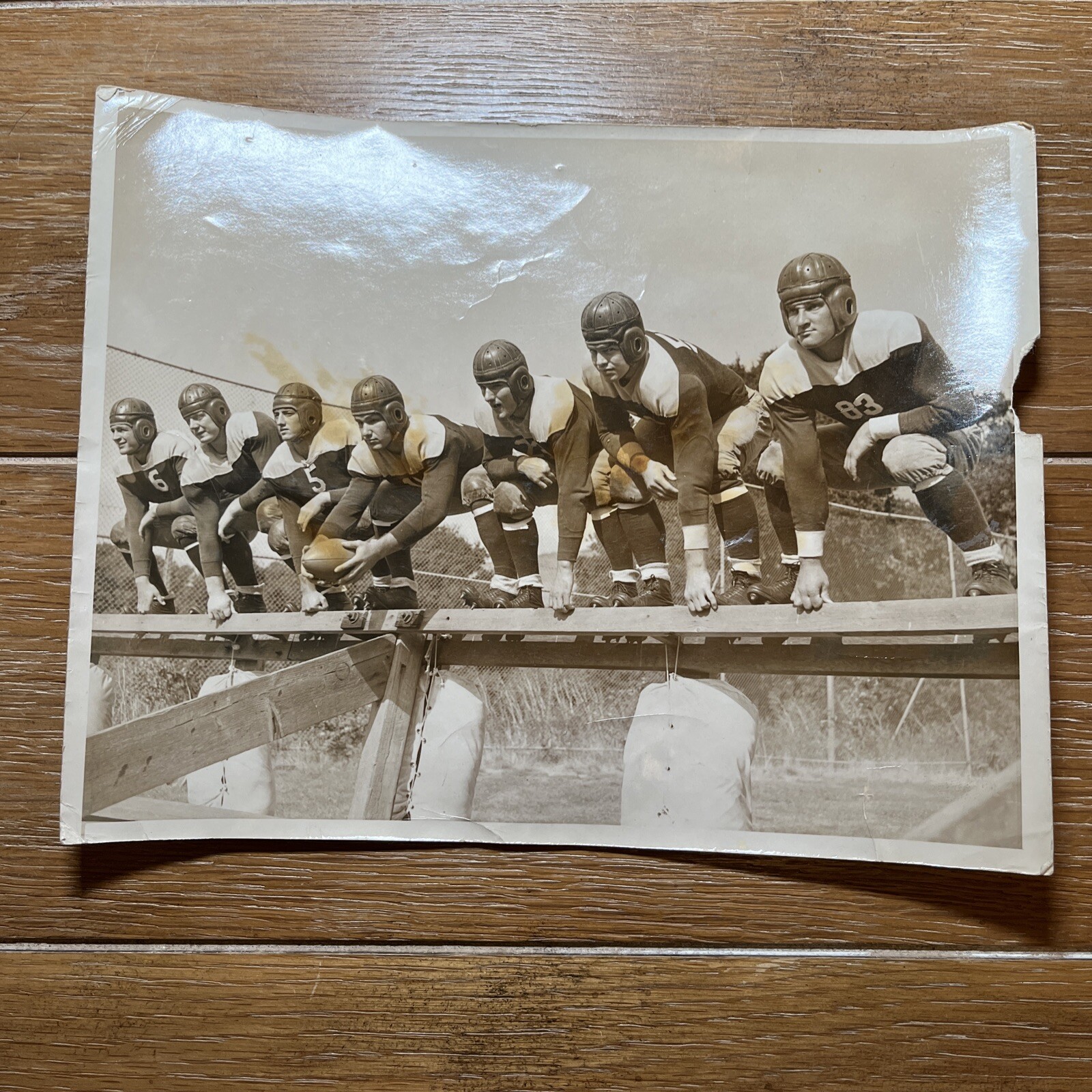 Football Team St. Mary’s 1936, Gallopin’ Gaels, Coach Madigan, All Players Names