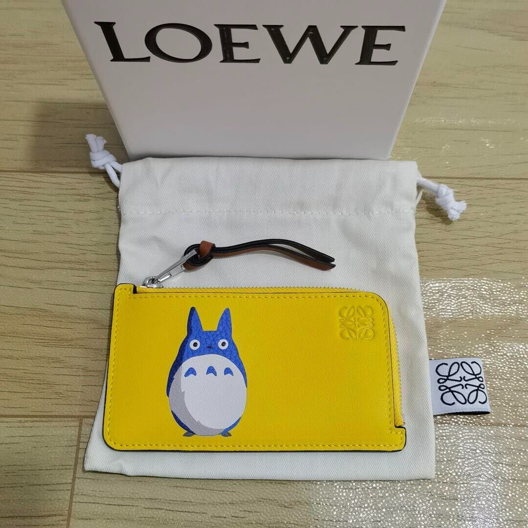 Ghibli Authentic My Neighbor Totoro x Loewe Calcifer Coin Card Holder Case