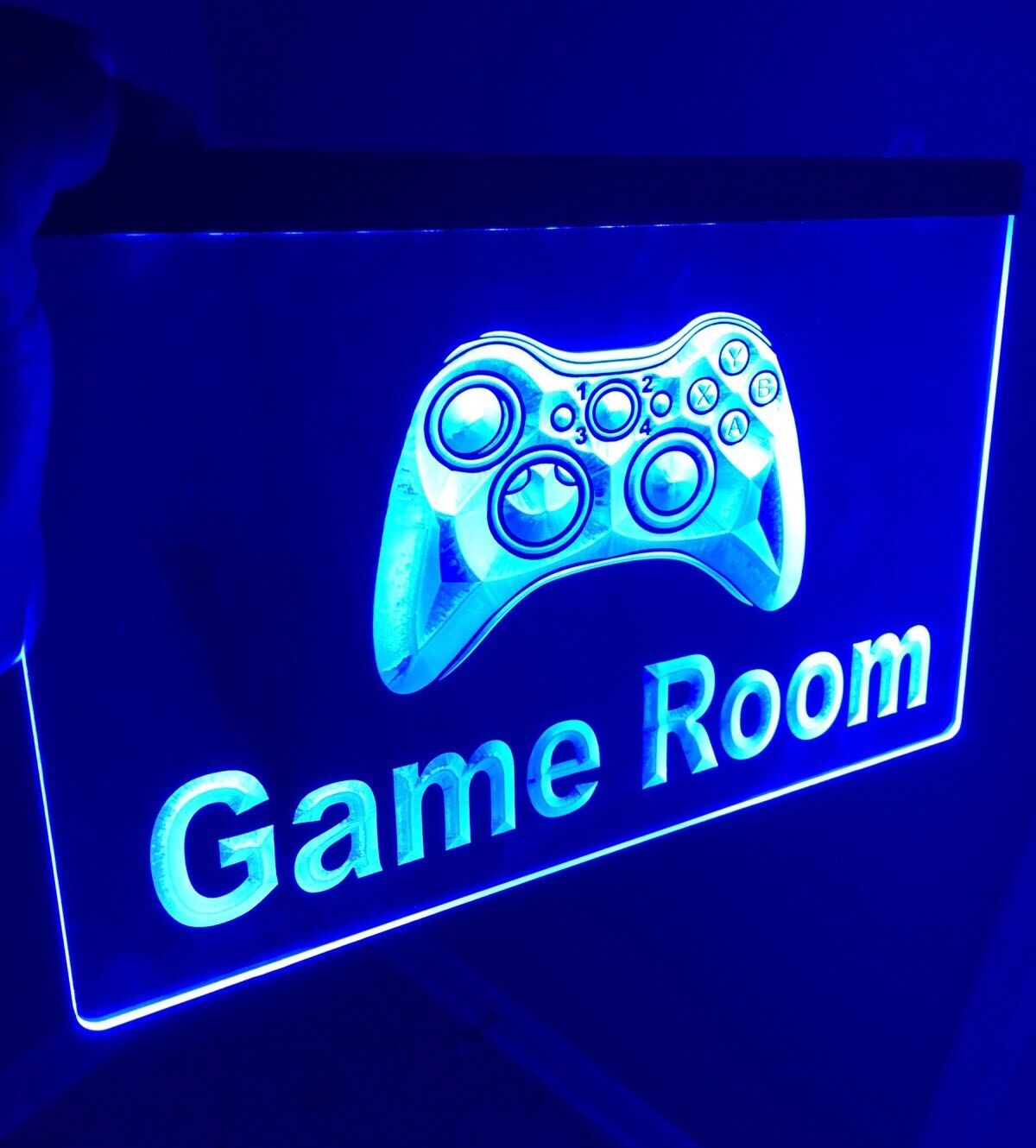 GAME ROOM LED Light Neon Sign for Game Room,Office,Bar,Man Cave, Arcade Room.