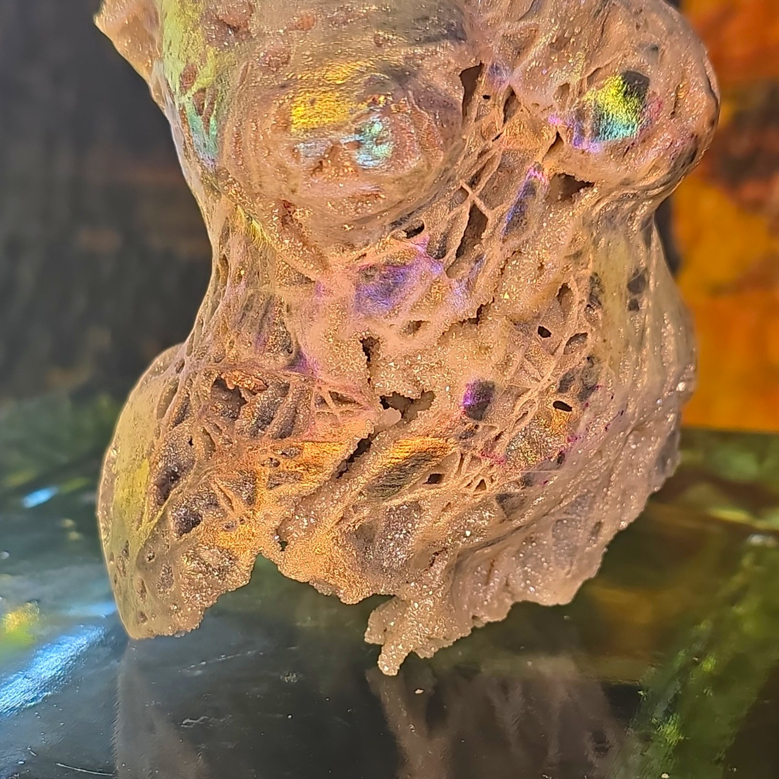 Sphalerite goddess body 4.4x3.1x2.7\