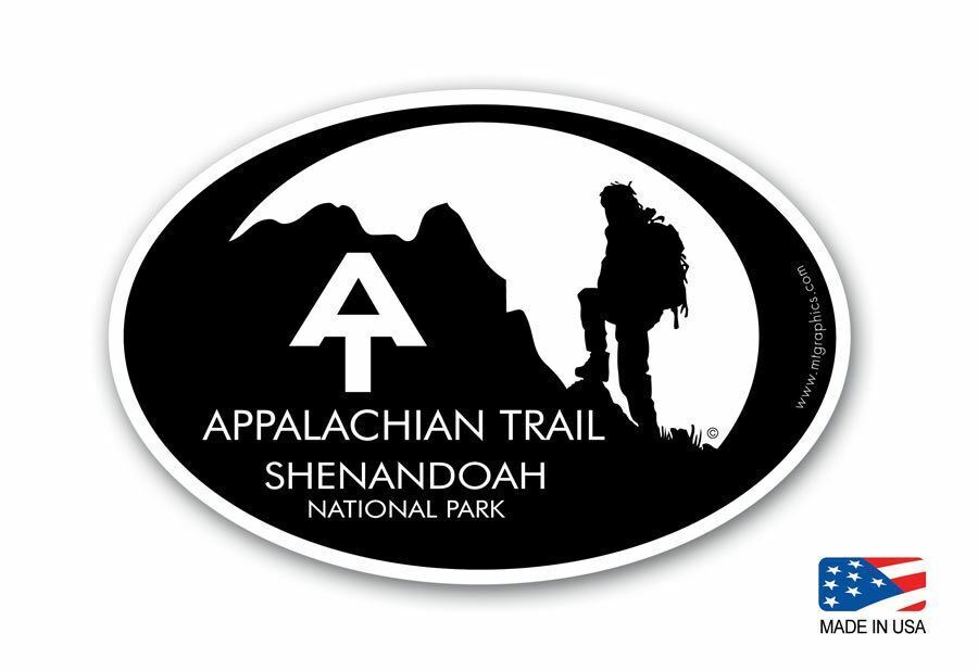 Shenandoah National Park Appalachian Trail Sticker