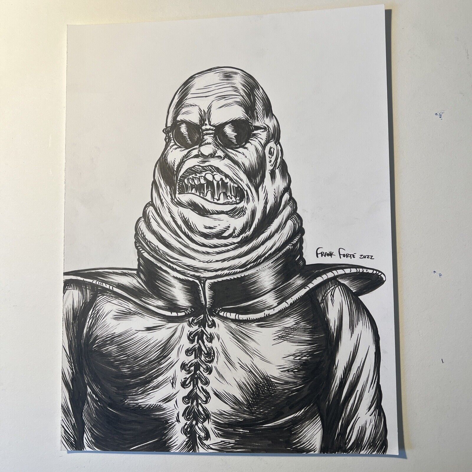 Original Butterball Cenobite Hellraiser Clive Barker  drawings By Frank Forte