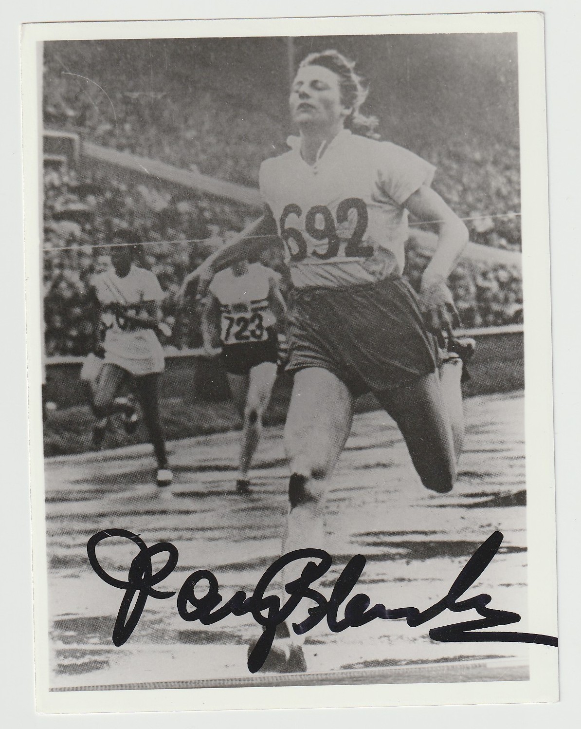 Fanny Blankers-Koen (NED) 4x GOLD Olympics 1948