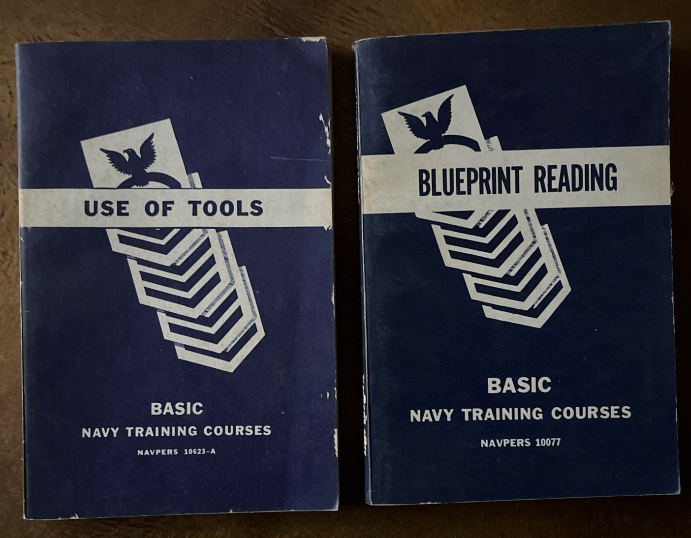 Navy Basic Training Courses Bundle Of 2 Use Of Tools & Blueprint Reading-Y