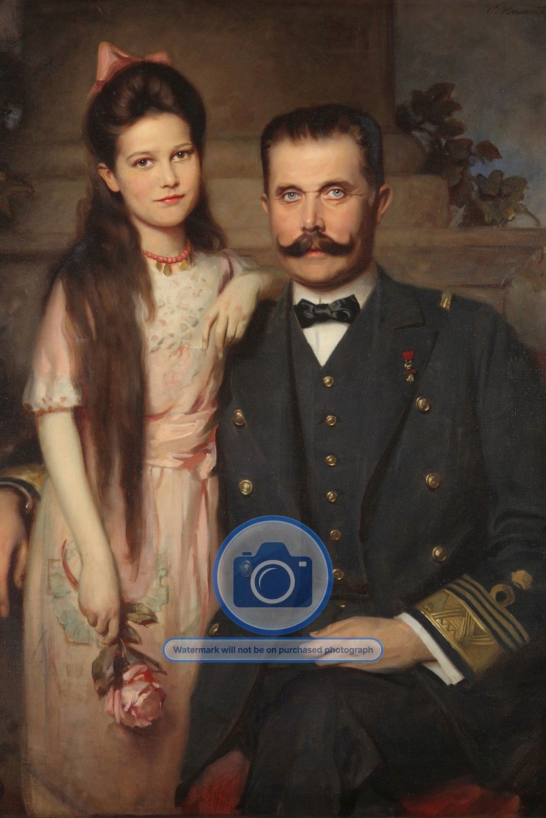ARCHDUKE FRANZ FERDINAND DAUGHTER SOPHIE AUSTRIA 4X6 POSTCARD PHOTO