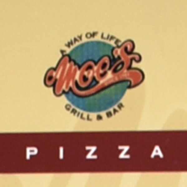 2000s Moe\'s Grill & Bar Restaurant Menu Cincinnati/Northern Kentucky CVG Airport