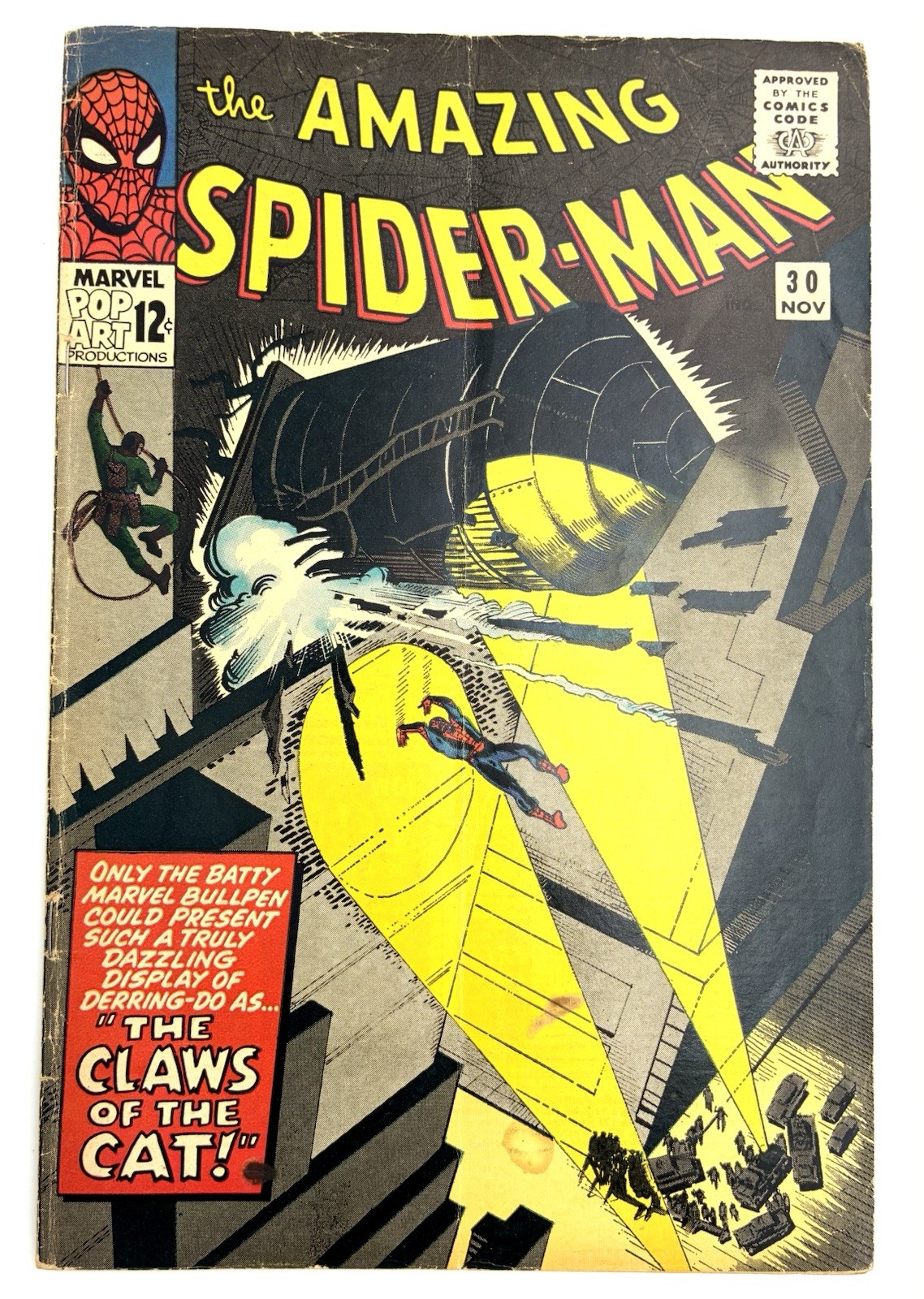 Amazing Spider-Man #30 1965 4.0 VG 🔑 1st The Cat