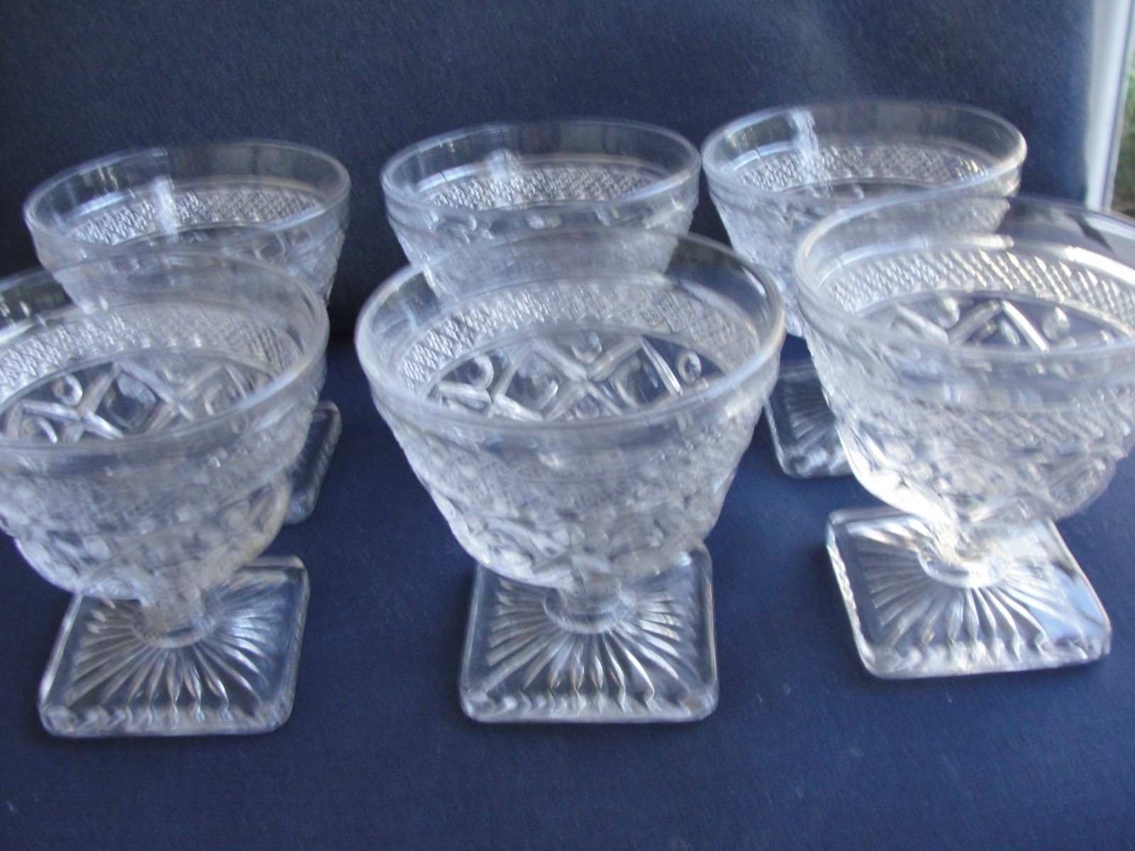 Set of 6 Imperial Glass \