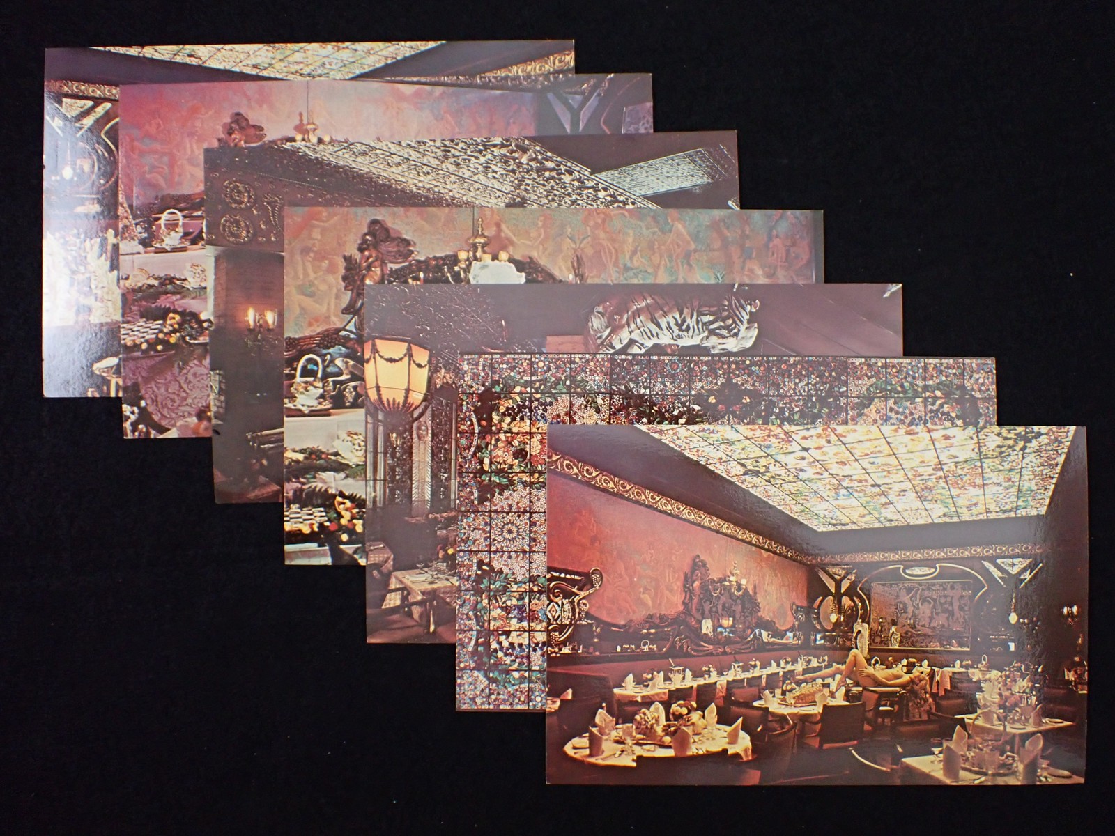 EXCELLENT Vintage Maxwell\'s Plum NYC Restaurant Giant Post Card 9x6 Unused Lot 7