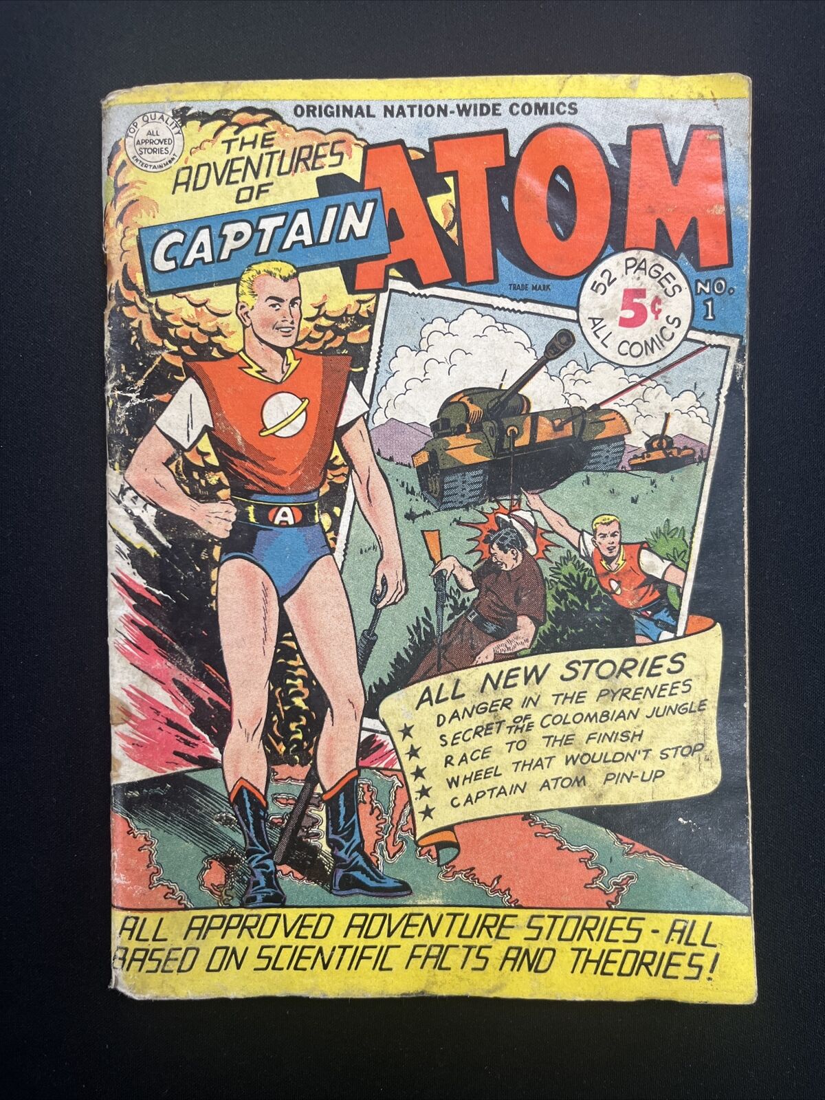 The Adventures of Captain Atom #1  52-Pages 1950