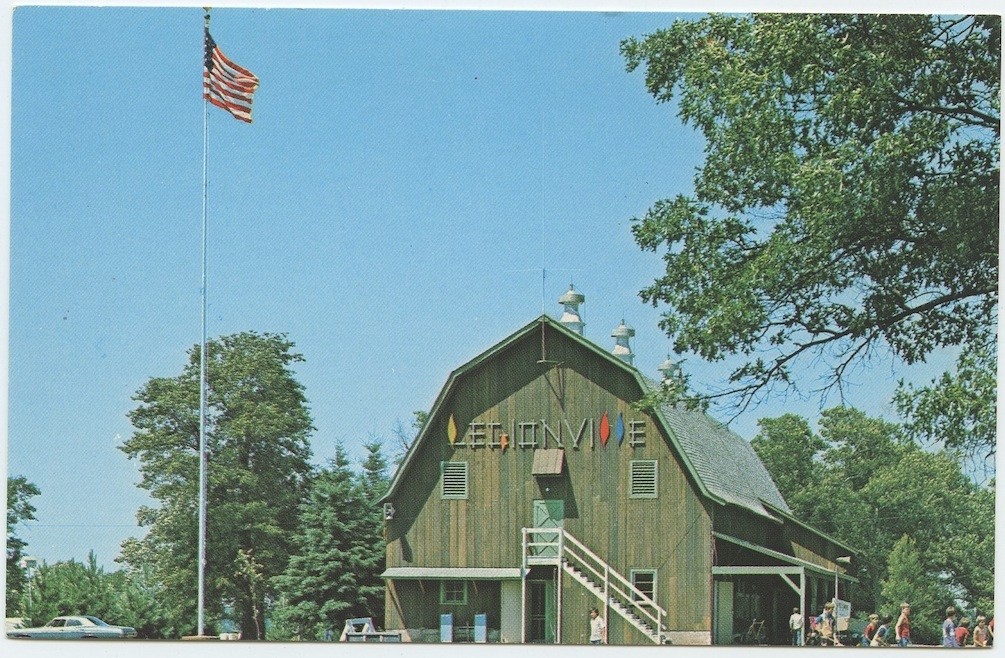 Brainerd Mn Camp Legionville Sponsor Minnesota American Legion Vintage Postcard