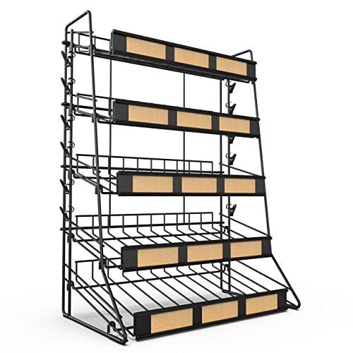 DS THE DISPLAY STORE 5 Tier Candy Display Rack Large Snack Organizer For Coun...