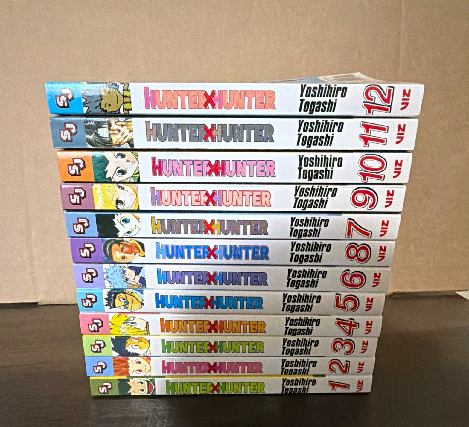 Hunter × Hunter Manga Lot Vol. 1-12 English Paperback