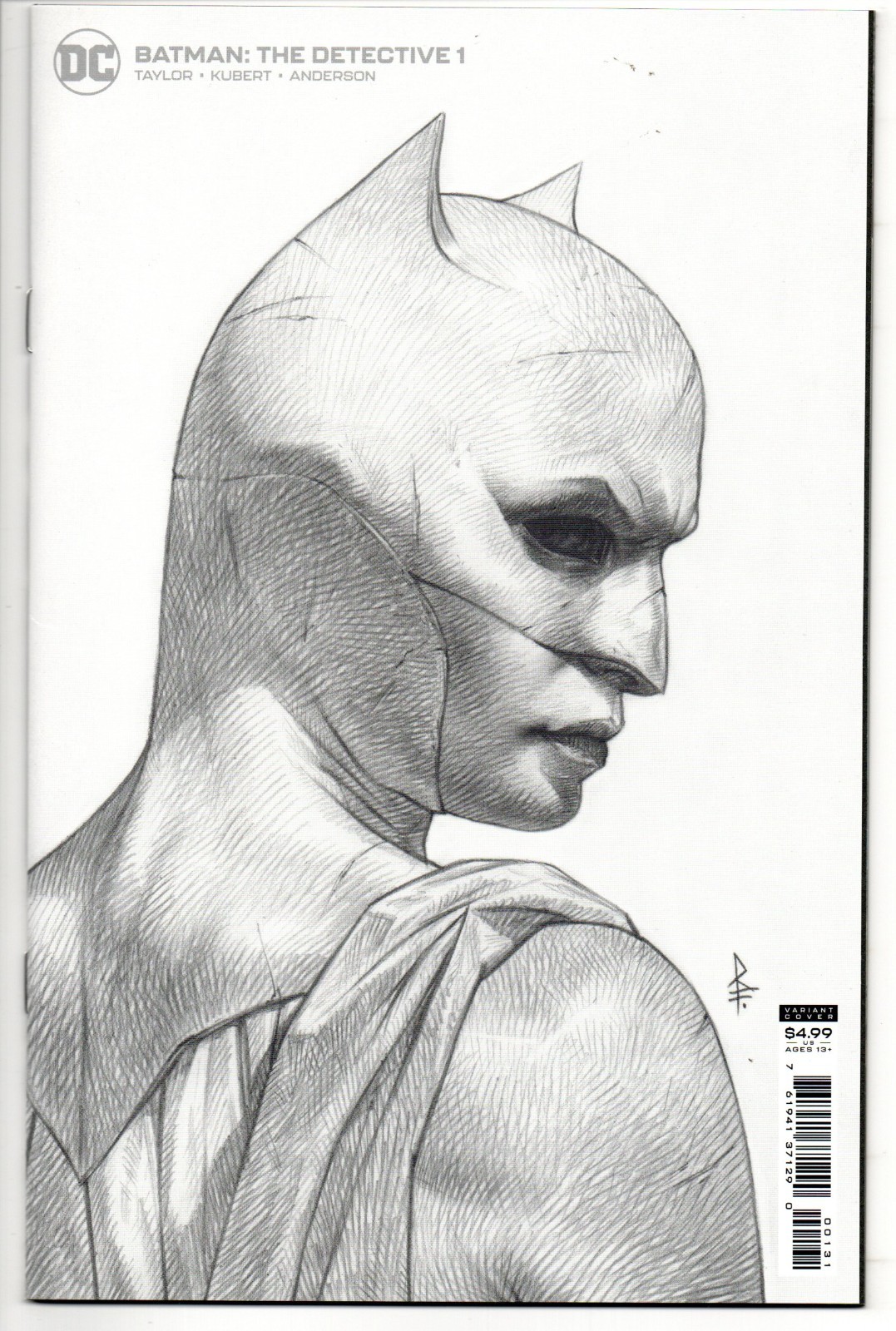 Batman The Detective #1 Riccardo Federici 1:25 Incentive Variant - NM UNREAD