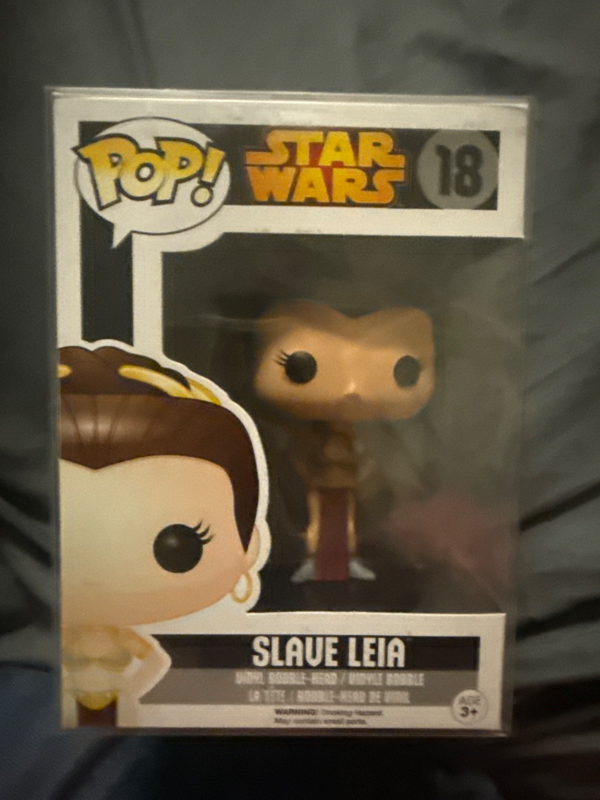 slave leia funko pop great condition never opened