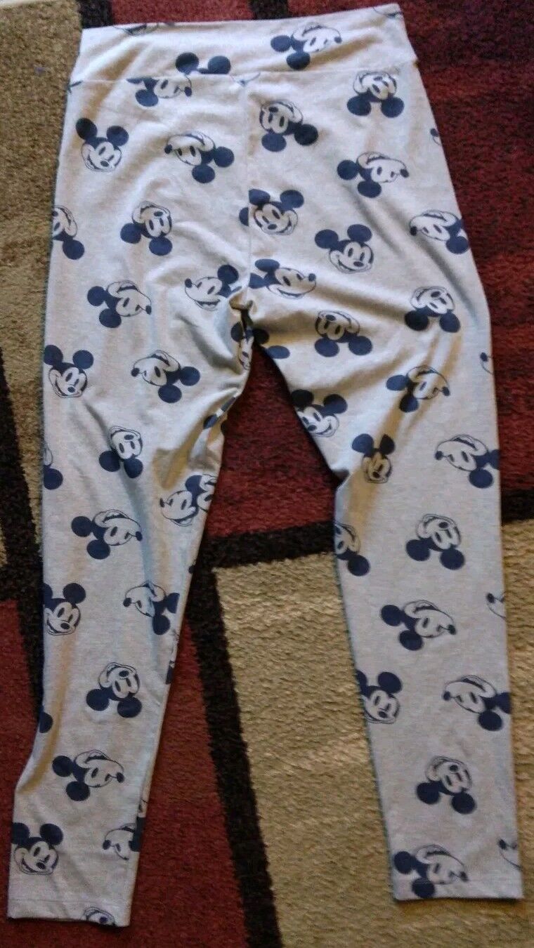 Vintage Disney Mickey Mouse Jerry Leigh Womens Leggings XL 
