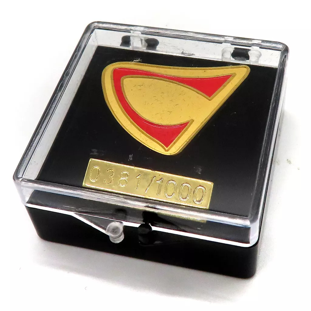 Casshern Sins Badge Pin Logo Mark 40mm Complete Purchase Bonus +14
