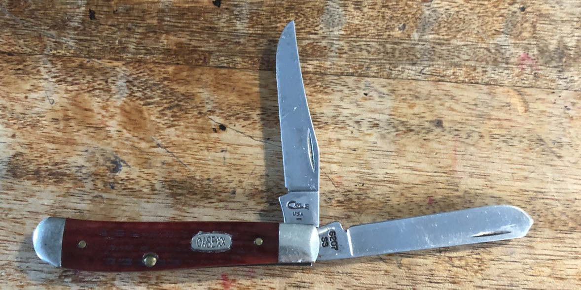 1997 Case XX Redbone  Mini  Trapper  6207