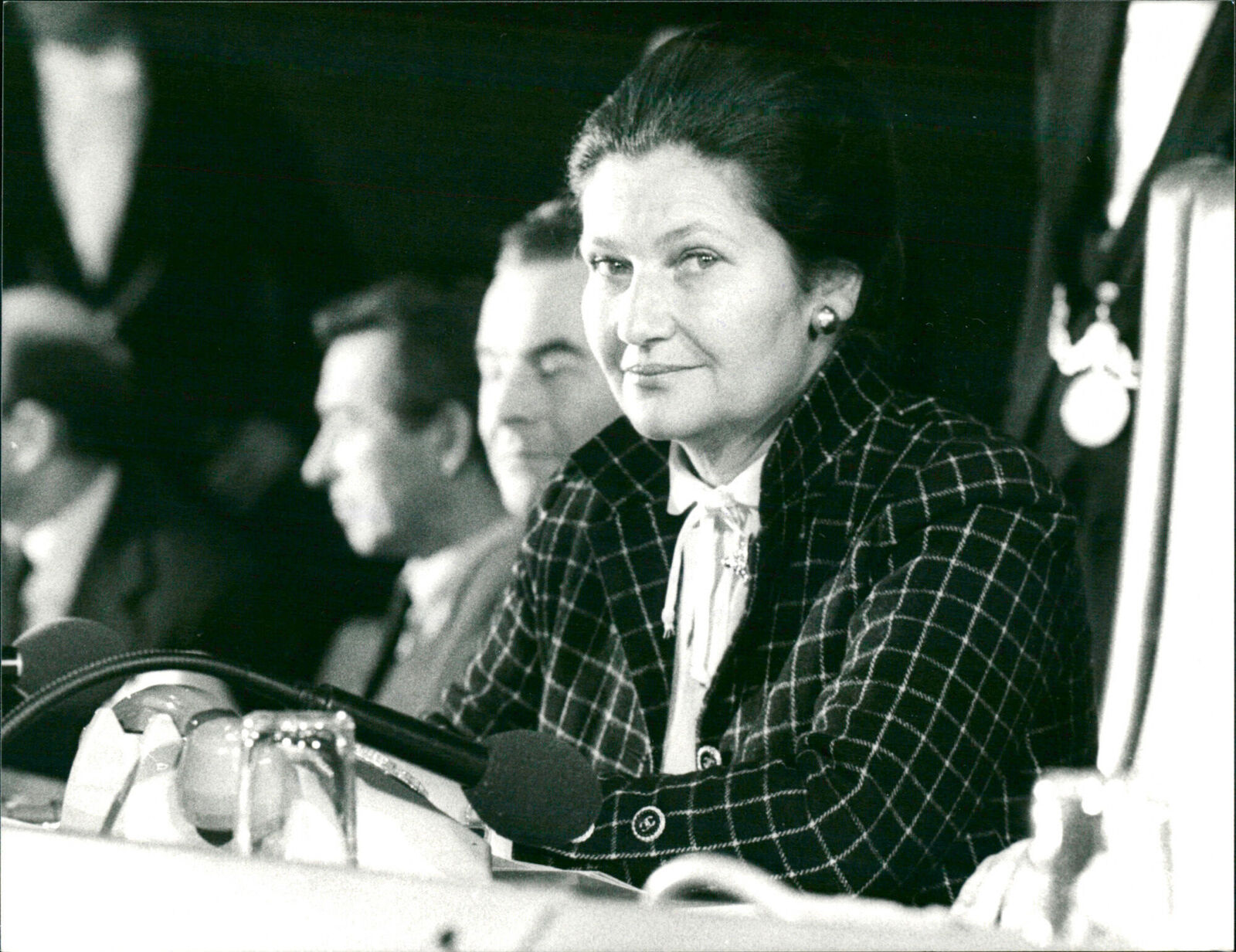 Simone Veil, President of the European Parliament. - Vintage Photograph 2653287