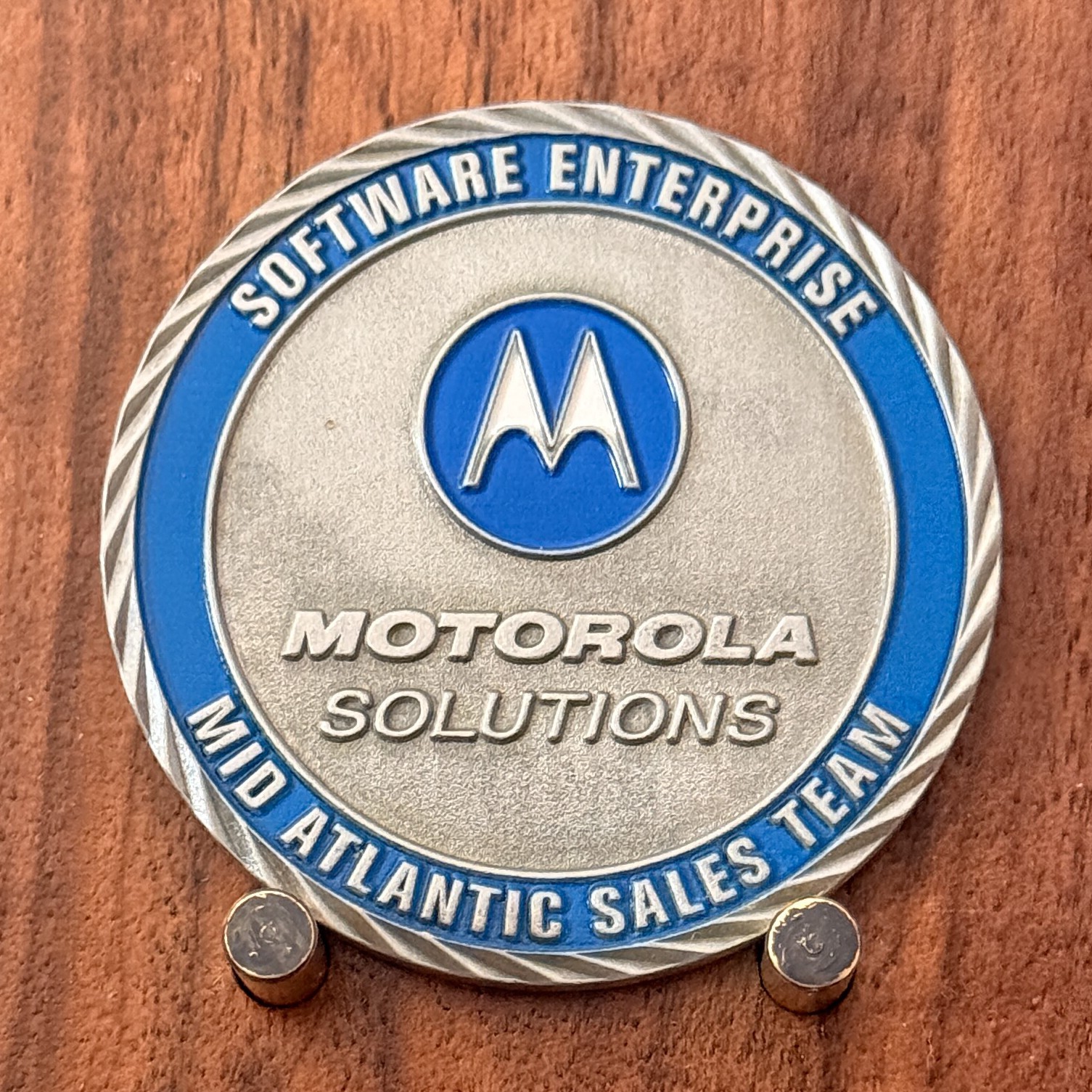 Motorola Solutions Mid Atlantic Sales Team Challenge Coin  W#18