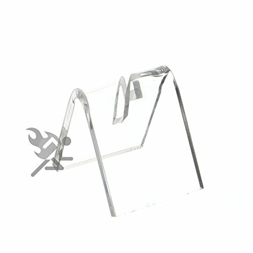 Clear Acrylic Knife Blade Display Stand Holders, 24 Pack Clear Acrylic Knife Blade Display Stand Holders, 24 Pack