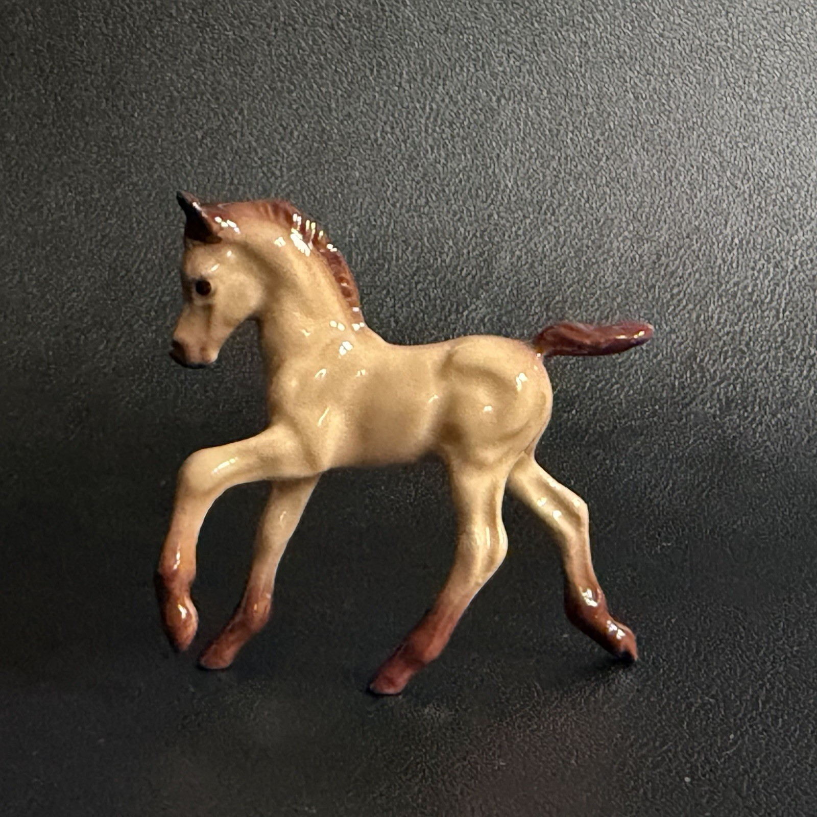 VTG Hagen Renaker Buckskin Colt Horse Pony Porcelain Figurine #235 Miniature