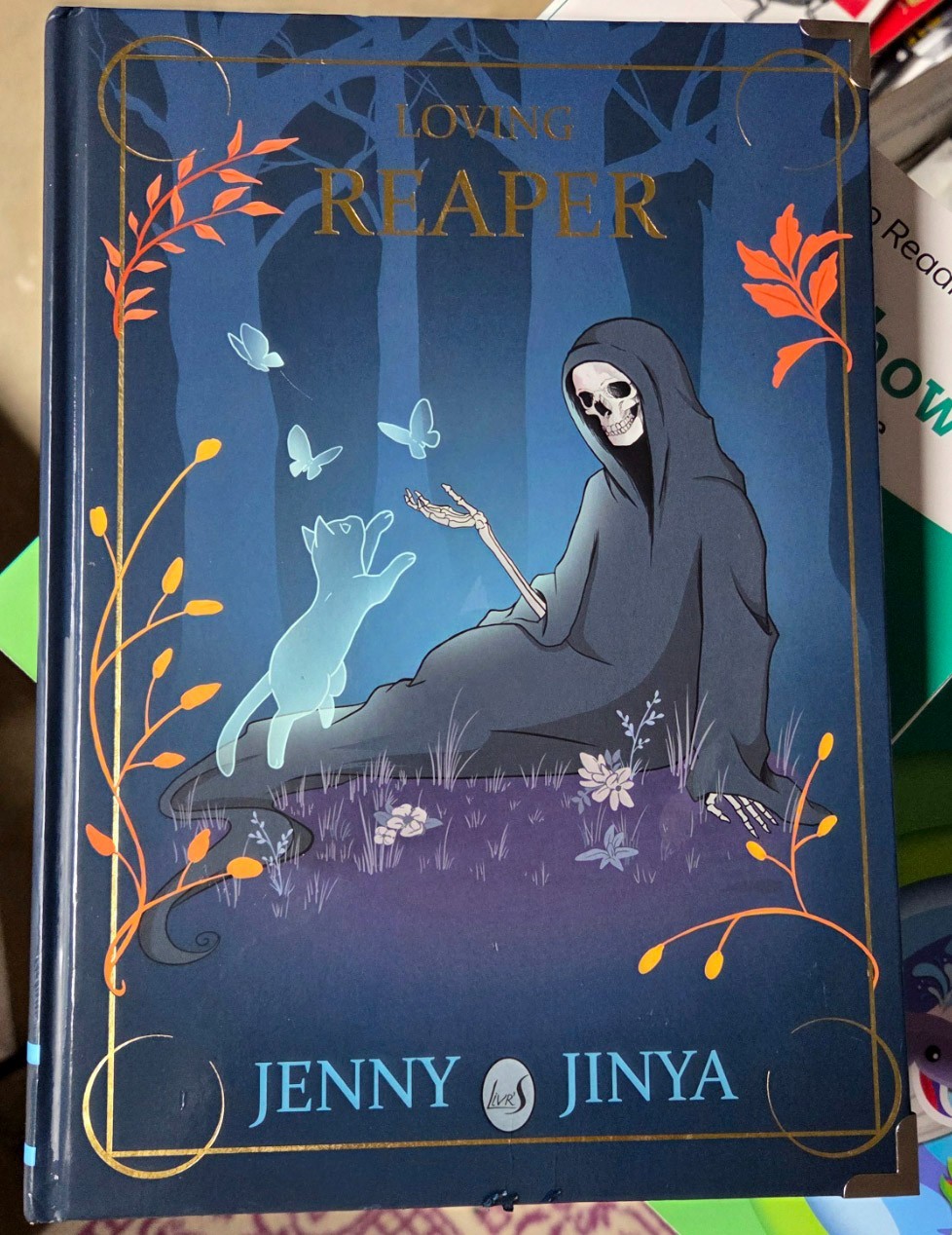 Loving Reaper by Jenny Jinya Livr’s Editions August 2022 Hardcover Unread