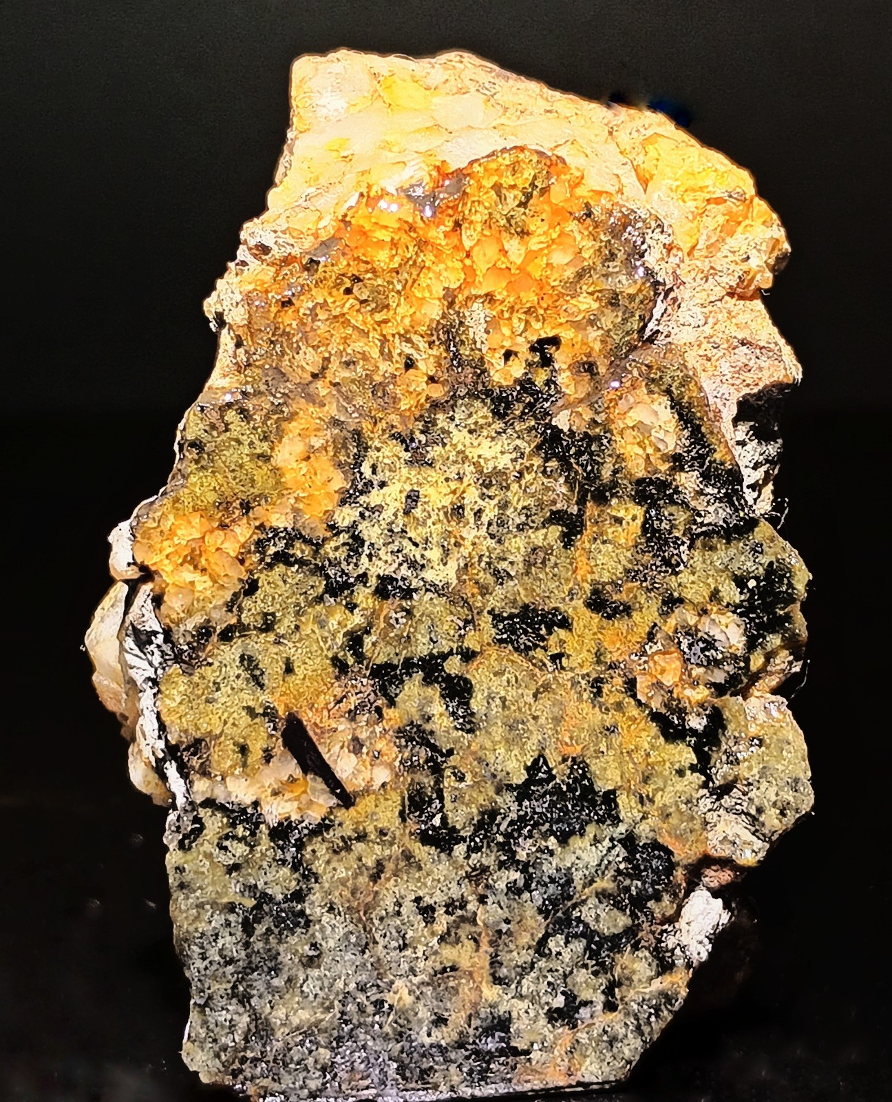 RARE 193g Silver Mines MO Ore - Bladed Wolframite Crystal, Silver Galena & Topaz