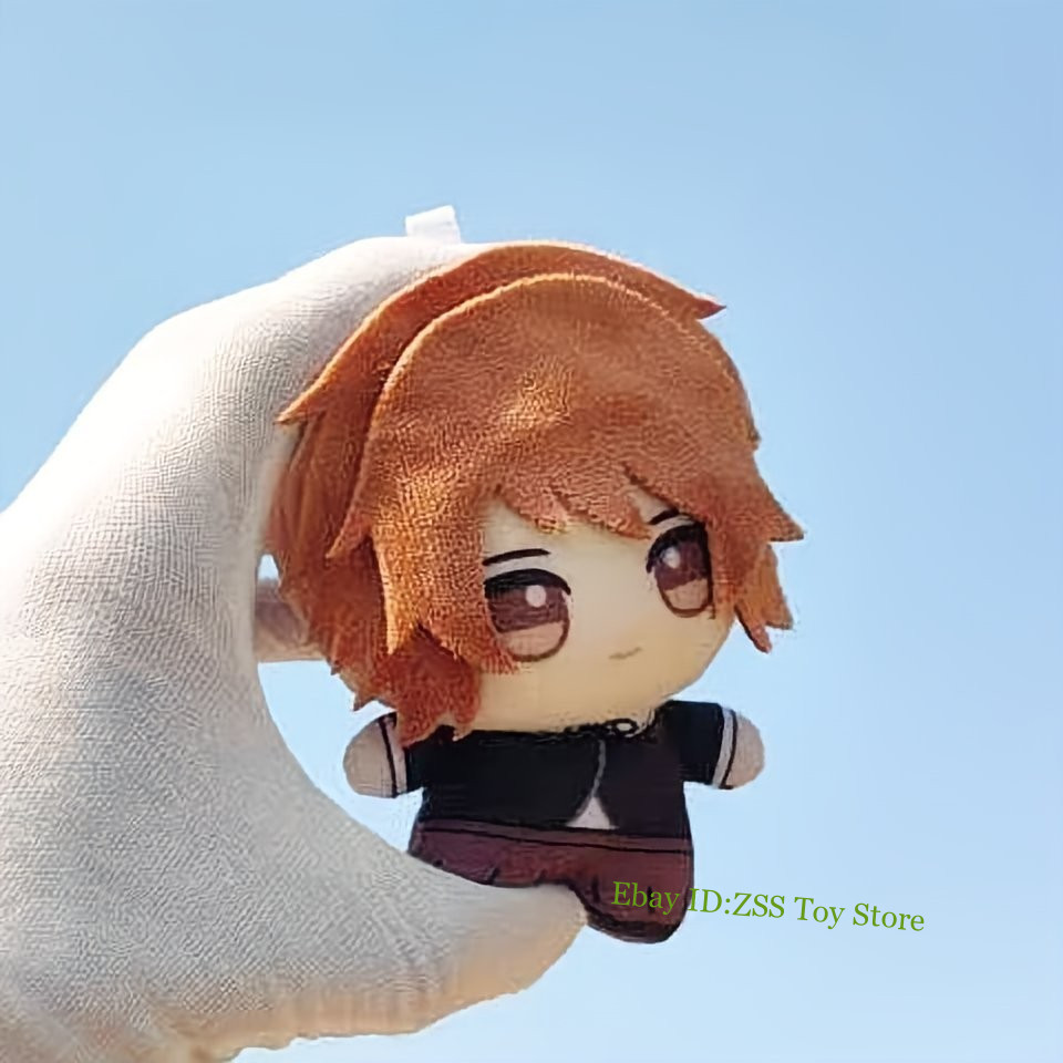 Anime Danganronpa Chihiro Fujisaki 10Cm Niuniu Plush Doll Keychain Decorative