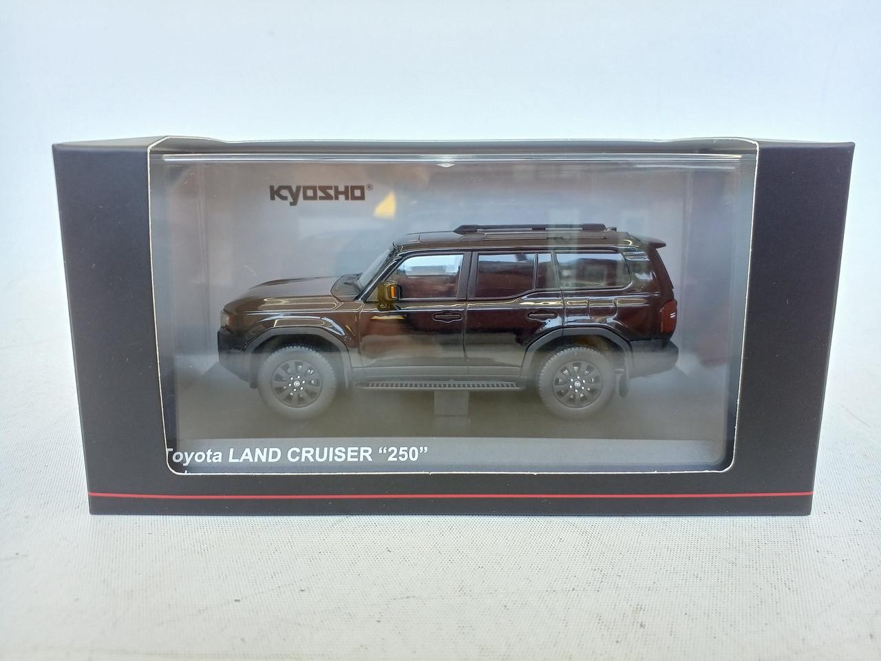 Kyosho Black Toyota Land Cruiser 250 RC Car Model Vehicle