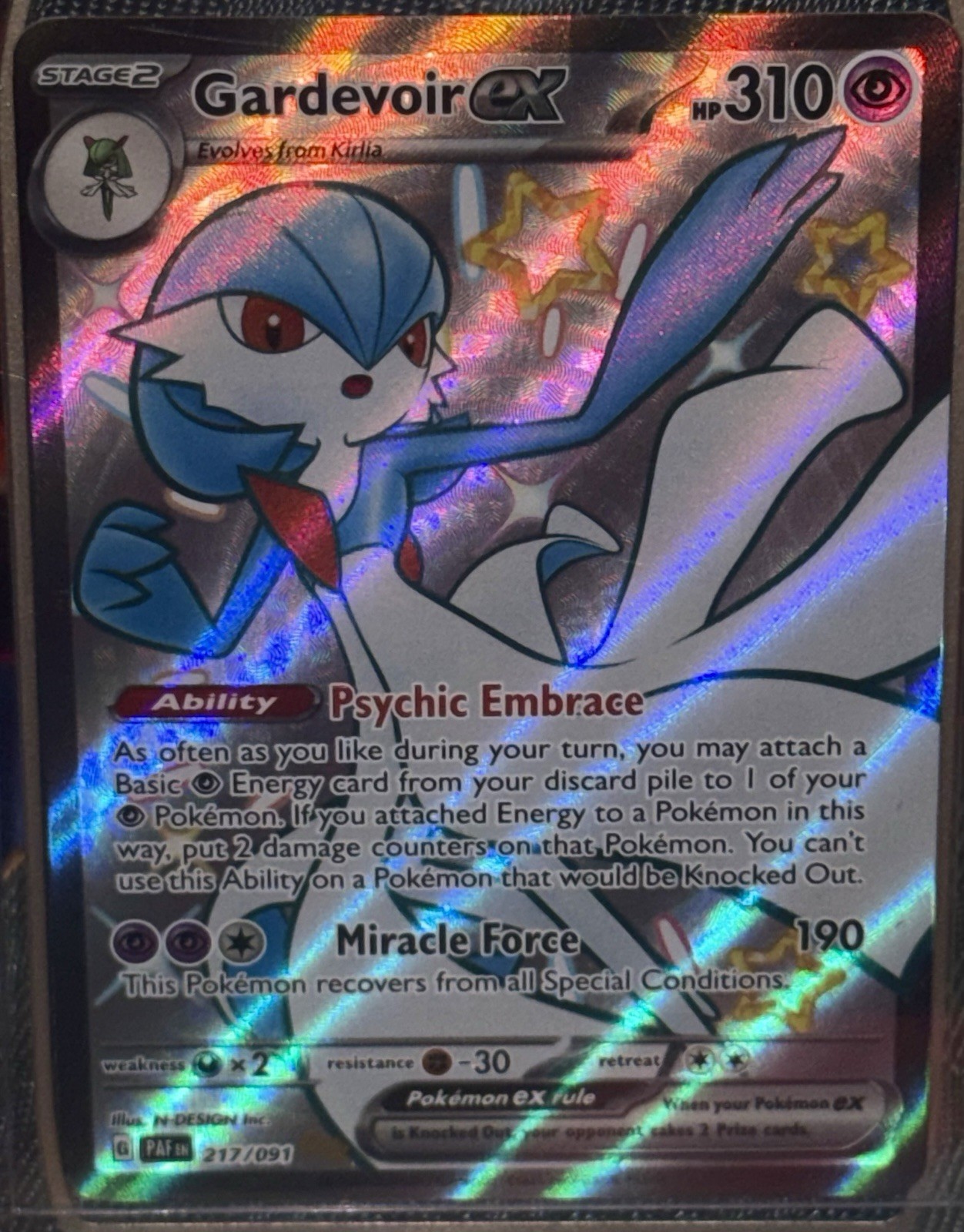 Pokémon TCG Pokémon Gardevoir ex Holo Pack Fresh NM/M - Collect Poké