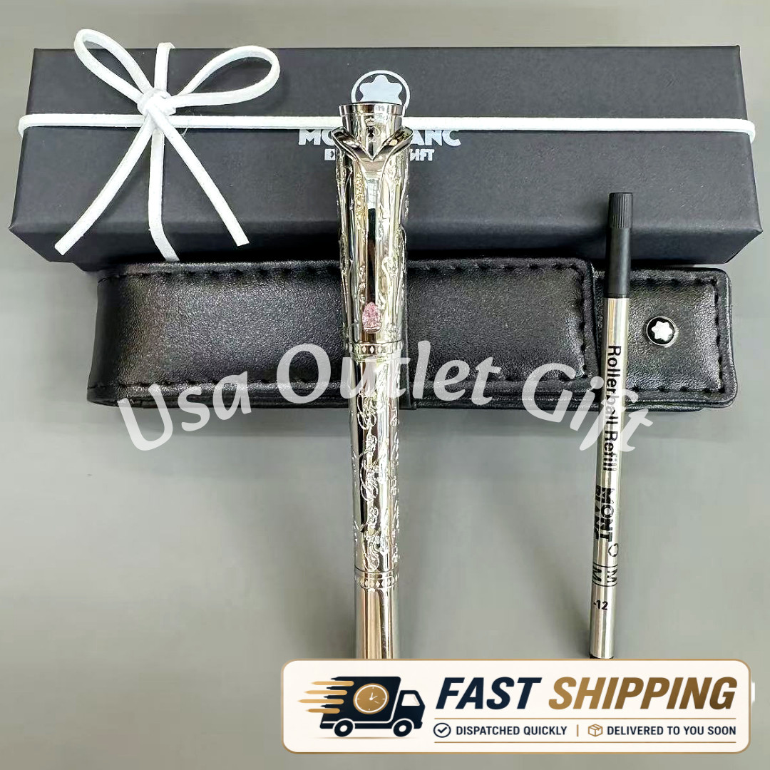 HOT MB Princess Grace Kelly Monaco Special Edition Pen w/ Leather Case