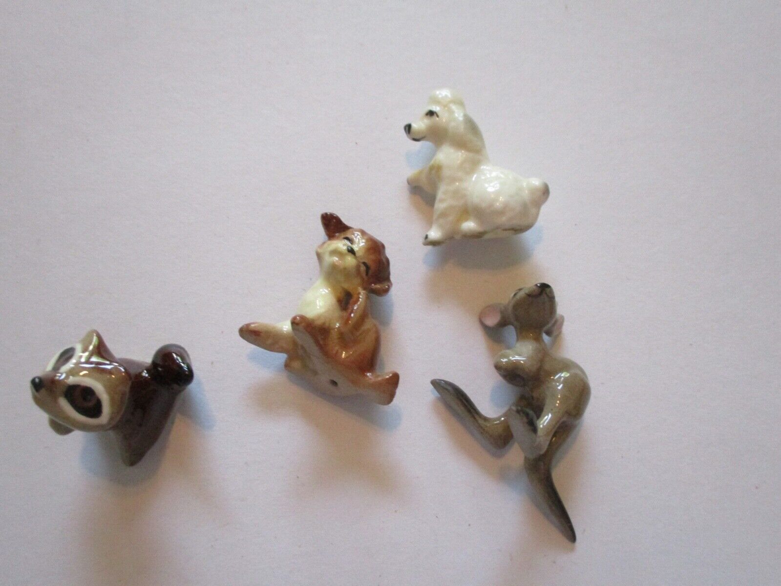 Lot of (4) Hagen Renaker Miniatures