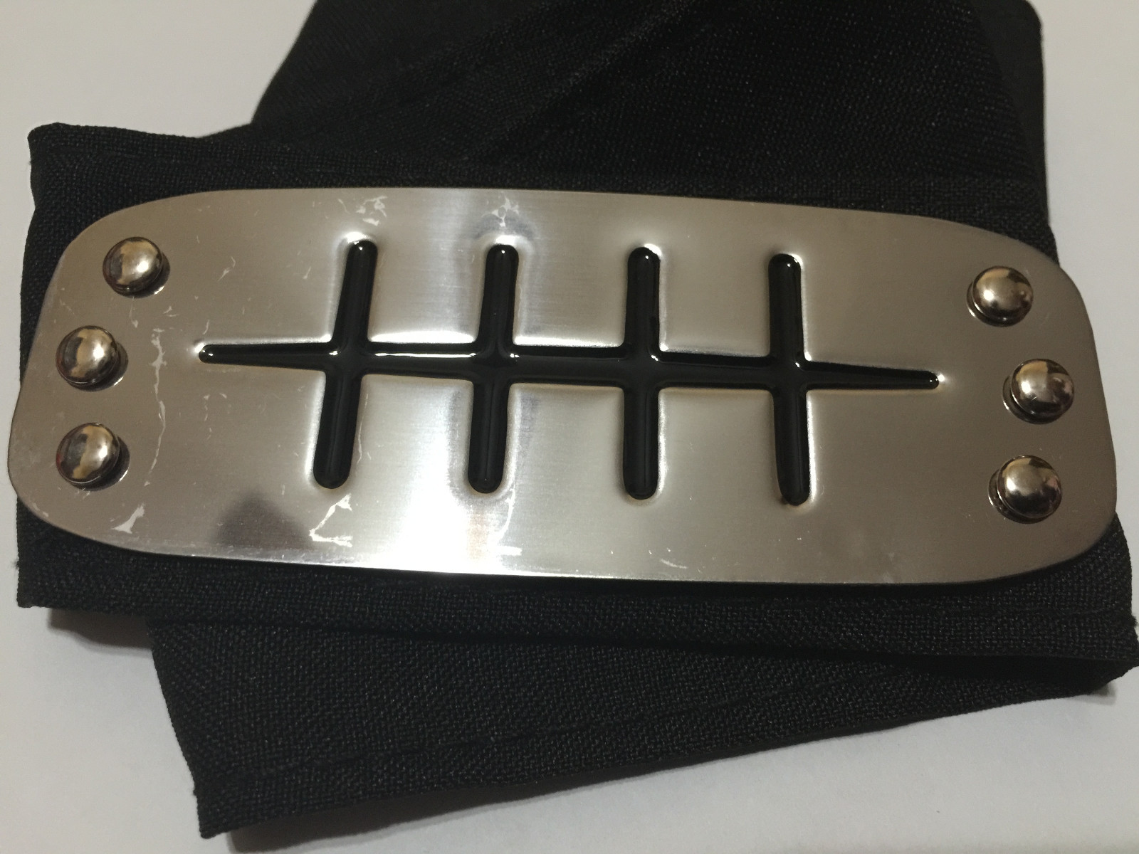 USA Seller Naruto Pain Akatsuki Anti Rain Village Black Headband Cosplay Anime USA Seller Naruto Pain Akatsuki Anti Rain Village Black Headband Cosplay Anime