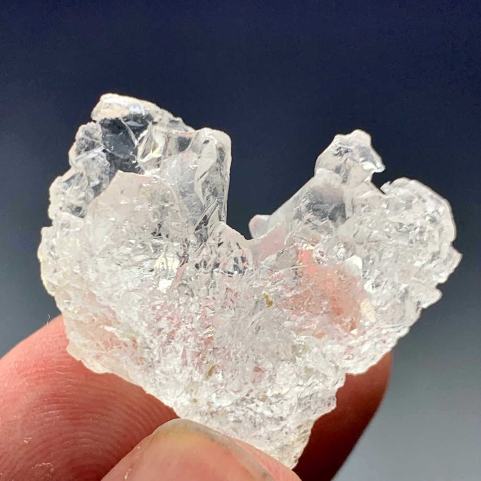 52 Ct  Very Extreamly Rare Water Etched Phenakite Crystal From Shigar Pakistan