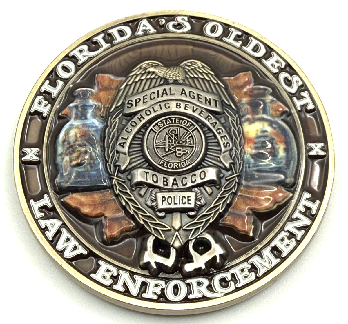 G26 Florida Alcoholic Beverages Tobacco Tampa Office Police Challenge Coin