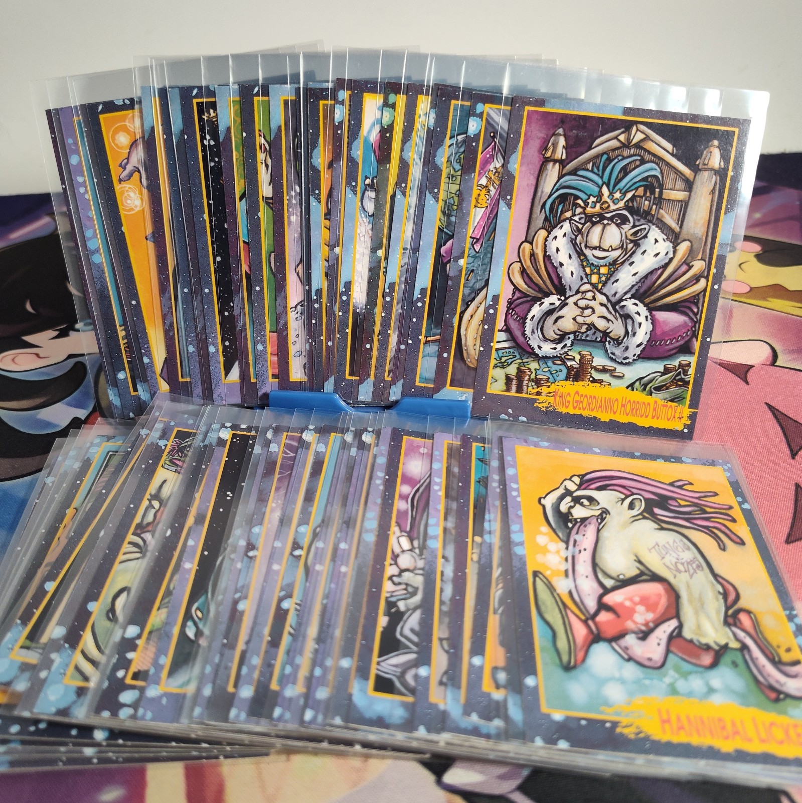 1992 Star Pics Troll Force Complete 50 Card Set - Read