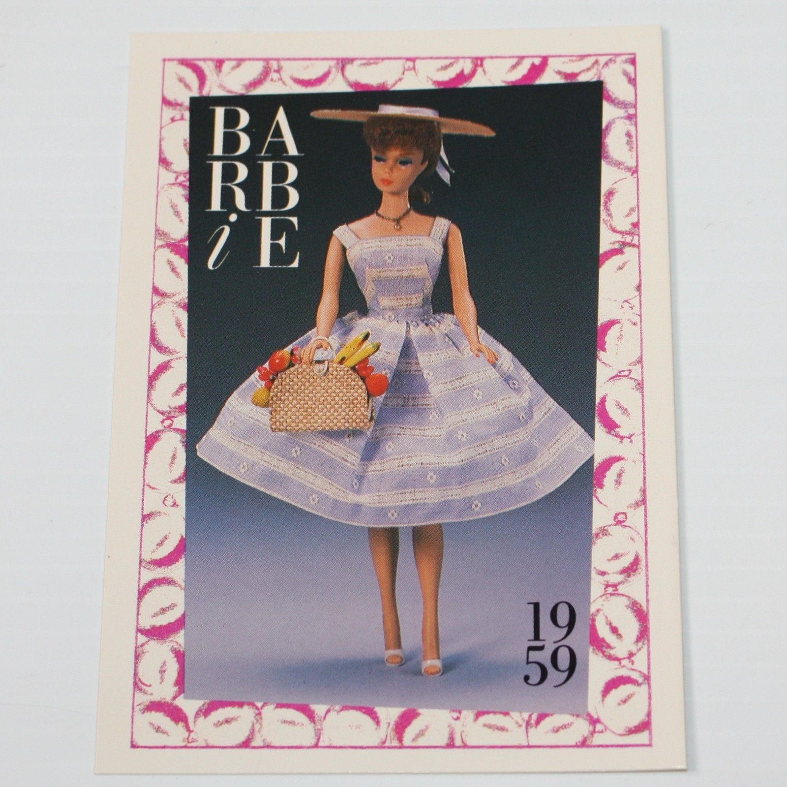 Vintage Barbie Fashion Facts Collectible Trading Card #8 
