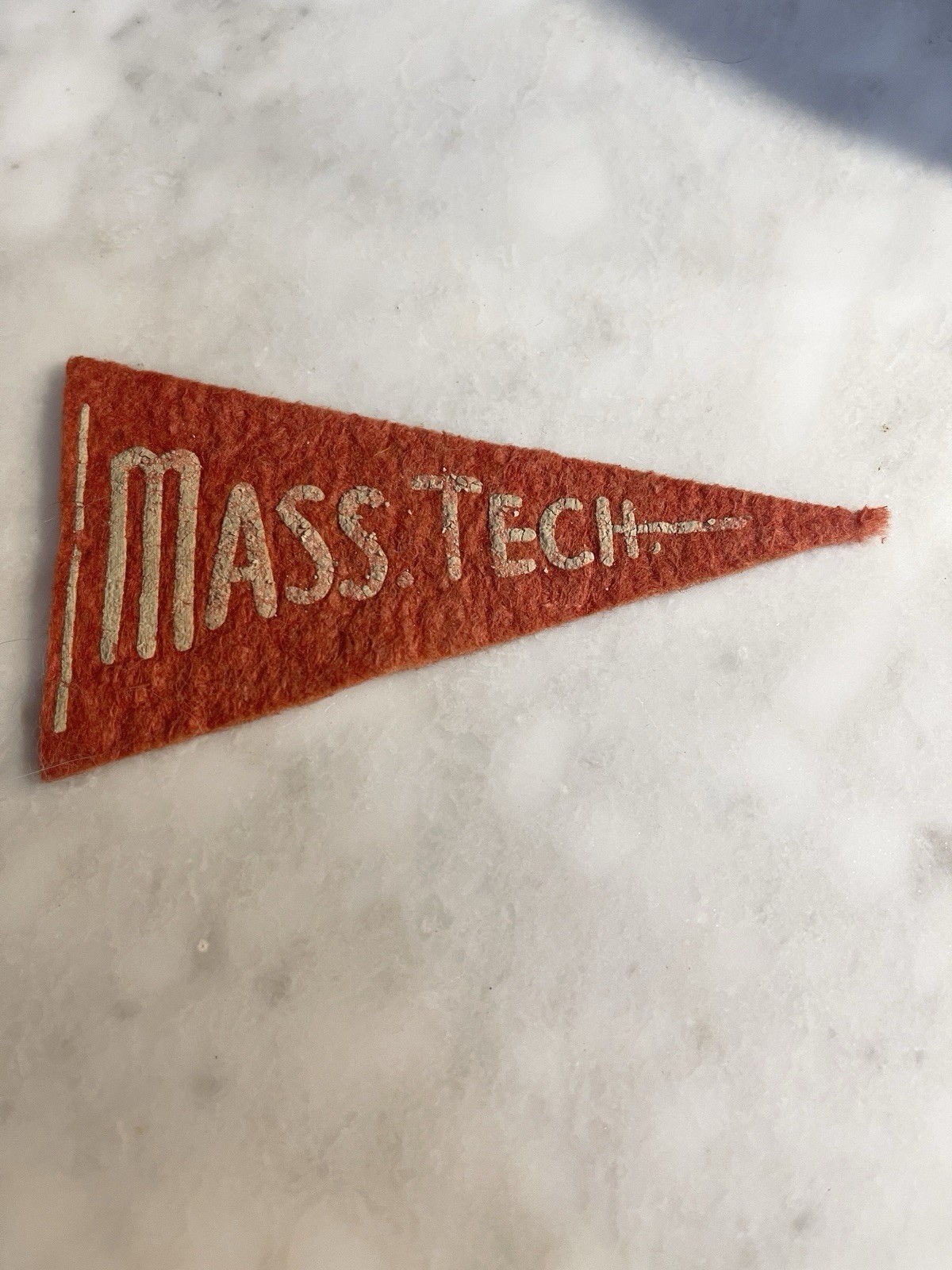 Vtg 1940s MIT Massachusetts Institute Of Technology Micro Pennant
