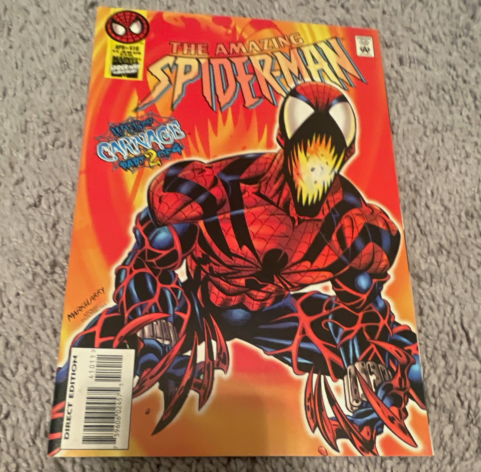 The Amazing Spider-Man #410 (Marvel 1990) Direct Edition